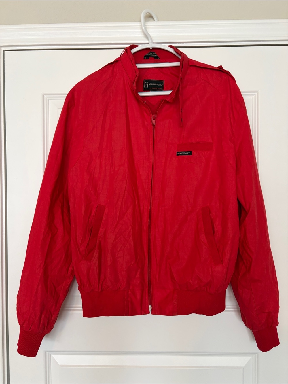 Vintage Members Only Red Jacket